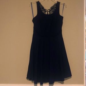 Navy Medium Altar’d State Butterfly Back Dress